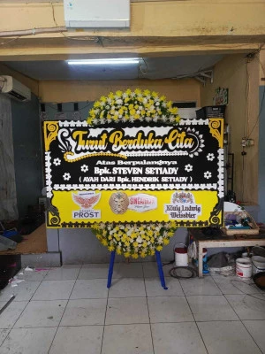 Papan Bunga di Slipi