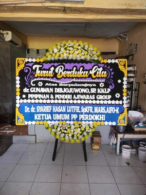 Papan Bunga di Slipi